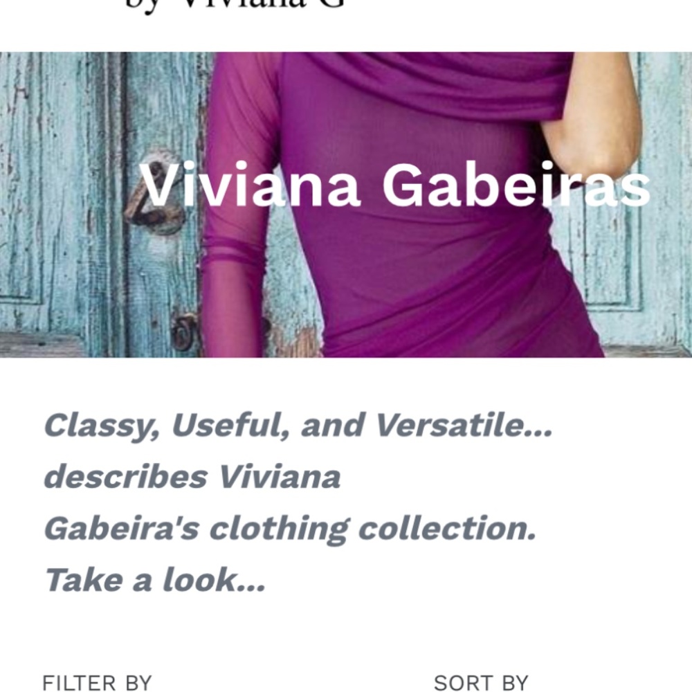 Viviana Gabriela’s shawl collar front knit top. Worn once. 189 retsil